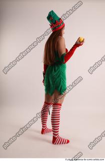 Veronika Elf Pose With Apple 23